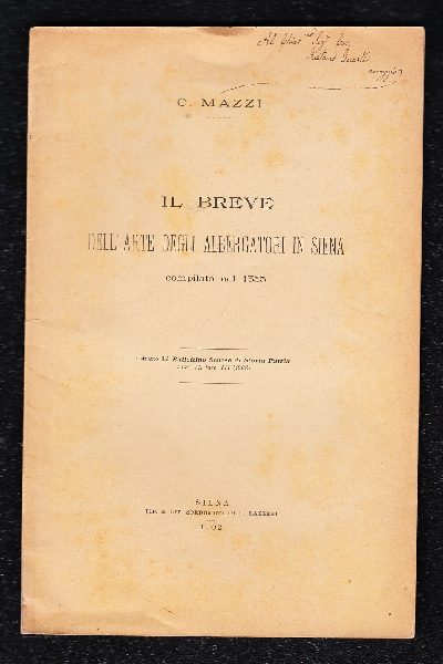 L'Arte degli Albergatori di Siena