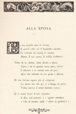 Nuptialia Corvetto - Bargilli