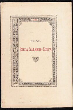Lettere inedite di Monaldo Leopardi al figlio Giacomo