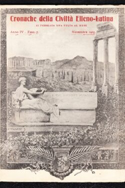Cronache della Civiltà Elleno-Latina Anno IV Fasc. 7