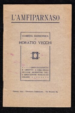 L'Amfiparnaso di Orazio Vecchi