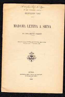 Madama Letizia a Siena