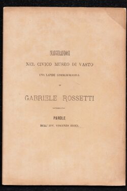 Lapide per Gabriele Rossetti a Vasto