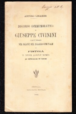 Discorso commemorativo di Giuseppe Civinini