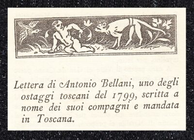 Due lettere di illustri livornesi