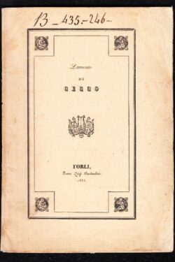 Lamento di Cecco da Varlungo, Idillio Erotico