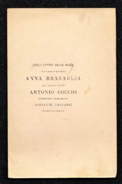 Quattro Lettere del Cavaliere Dionigi Strocchi