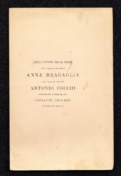 Quattro Lettere del Cavaliere Dionigi Strocchi