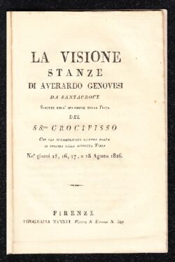 La Visione Stanze di Averardo Genovesi