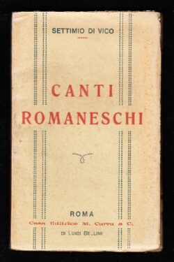 Canti romaneschi