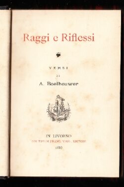 Raggi e riflessi. Versi