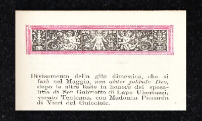 Nozze Gori - Moro Curioso scritto licenziosetto