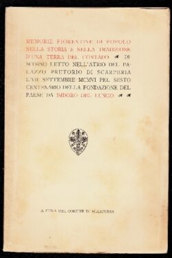 Memorie fiorentine di popolo nella storia e nella tradizione d'una terra del contado