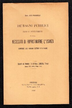 De’ Bagni Pubblici presso gli antichi fiorentini