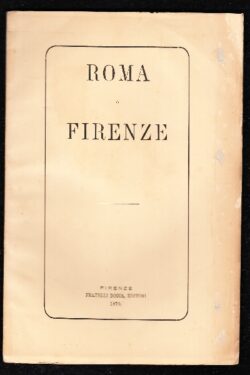 Roma o Firenze