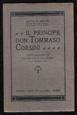 Il Principe Don Tommaso Corsini