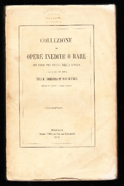 Bandi Lucchesi del Secolo Decimoquarto