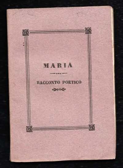 Maria, racconto poetico