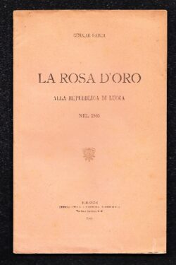 La Rosa D'oro alla Repubblica di Lucca nel 1565