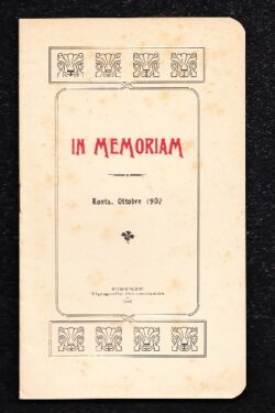 In Memoriam di Elena Edlmann Martini Ronta