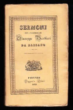 Sermoni del Professore Giuseppe Barbieri da Bassano