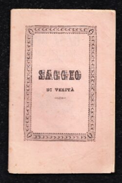 Pio Nono agl'italiani. CANTICA