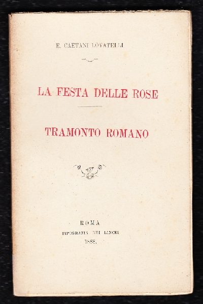 La festa delle rose - Tramonto romano