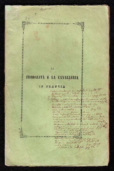 La Feodalità e la Cavalleria in Francia