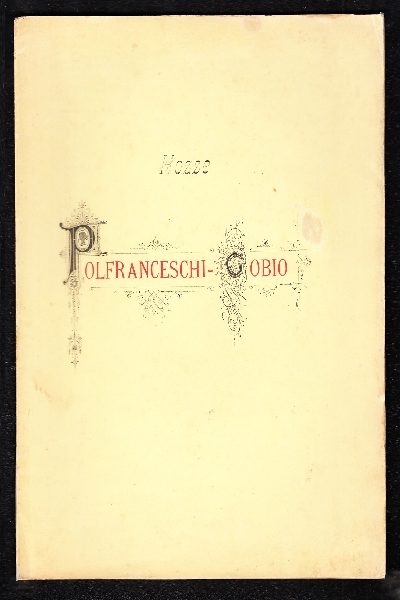 Liriche Francesi tradotte dal Prof. Pietro Caliari Per Nozze Polfranceschi - Gobio