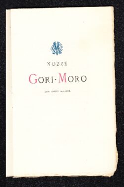 Gita dimestica, che si farà nel Maggio, non aliter jubente Deo, dopo le altre feste in honore del sposalitio di Ser Gabriotto di Lapo Umbertuzzi