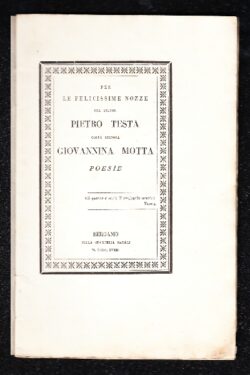 Poesie per Nozze Testa - Motta
