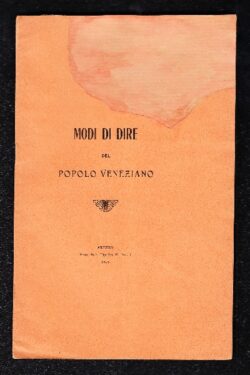 Modi di dire del Popolo Veneziano