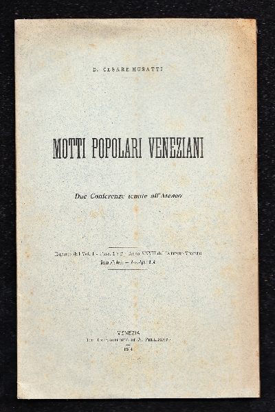 Motti popolari Veneziani