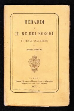 Berardi o il Re dei Boschi novella calabrese