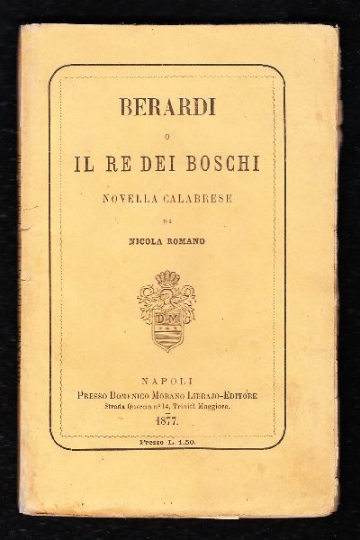 Berardi o il Re dei Boschi novella calabrese