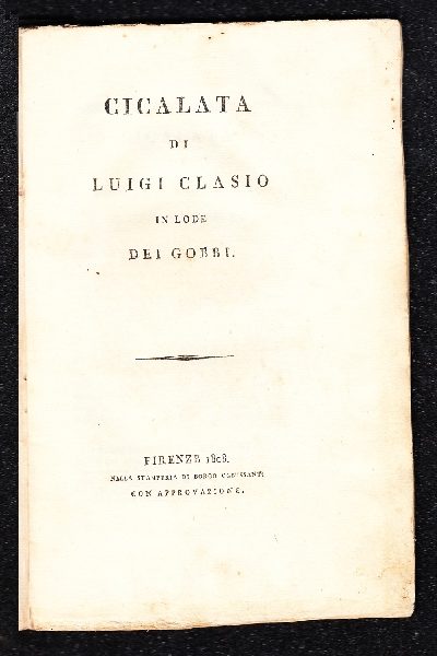 Cicalata in lode dei gobbi