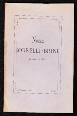 Autografo inedito di Francesco Forti
