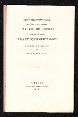 Versi Sciolti di Donato Salvi