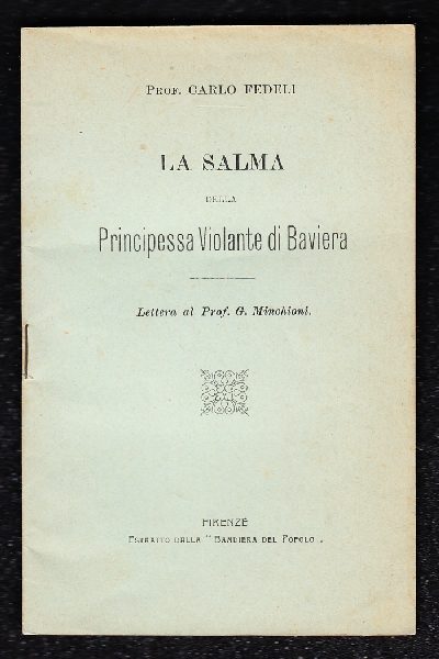 La salma della Pricipessa Violante di Baviera
