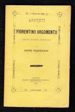 Appunti di fiorentino argomento