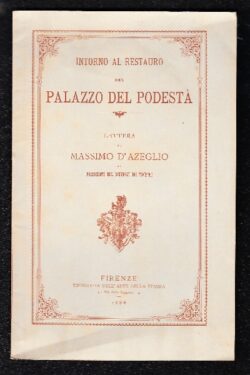 Intorno al restauro del Palazzo del Podestà