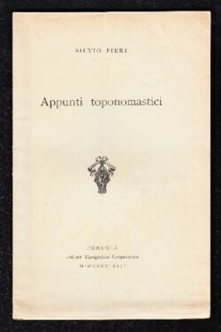 Appunti toponomastici