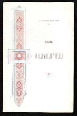 La pace tra Pisa, Firenze e Lucca nel 1343, per nozze Schiapparelli - Vitelli
