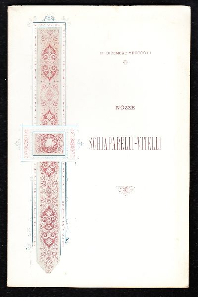 La pace tra Pisa, Firenze e Lucca nel 1343, per nozze Schiapparelli - Vitelli
