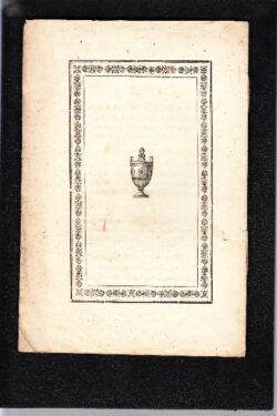 Sonetti offerti, per nozze Rasponi - Murat