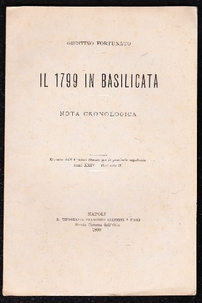 Il 1799 in Basilicata