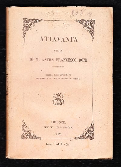 Attavanta. Villa.