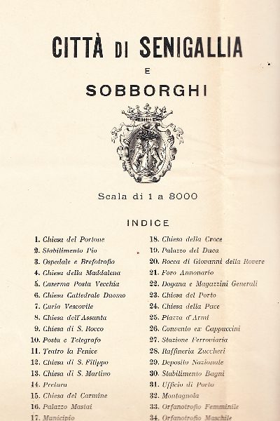 Città di Senigallia e sobborghi