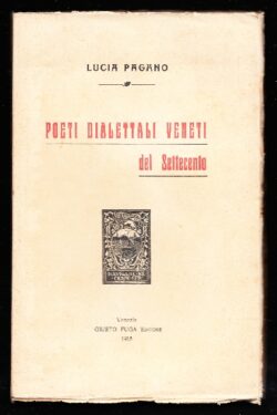 Poeti dialettali veneti del Settecento