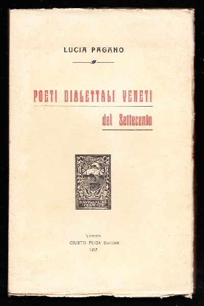 Poeti dialettali veneti del Settecento